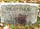 Photo of headstones/thumb_Peter Gilchrist McLennan 1866-1924 hdstn Glecoe Eddie cem ON